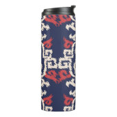 Seamless pattern in oriental styleabstract, arabic thermosbecher (Nach links gedreht)