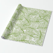Seamless pattern Monstera leaves background. Flora Geschenkpapier (Ungerollt)