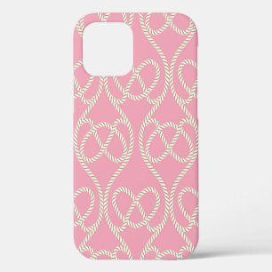 Seamless pattern of ropes. Vintage Illustrationabs iPhone 12 Hülle