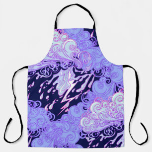 Seamless pattern. Retro style curly decorative clo Schürze