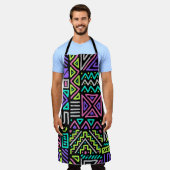 seamless pattern with abstract lines. geometric a schürze (Getragen)