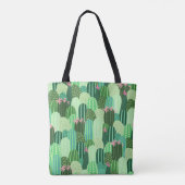 Seamless pattern with cactus tasche (Rückseite)