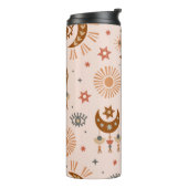 seamless pattern with celestie eye, moon, sun thermosbecher (Nach links gedreht)