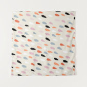 Seamless pattern with colorful hand drawdrops stai wandteppich (Vorderseite (Horizontal))