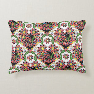 Seamless pattern with colorful hearts dekokissen