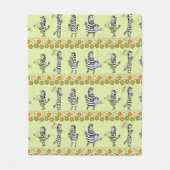 Seamless pattern with different zebras and differe fleecedecke (Vorderseite)