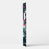 Seamless pattern with eucalyptus leaves and flower Case-Mate iPhone hülle (Rückseite / Rechts)