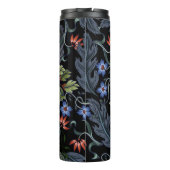 Seamless pattern with flowers in art deco style. M Thermosbecher (Rückseite)