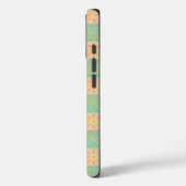 Seamless pattern with geometric floral motifs Case-Mate iPhone hülle (Rückseite / Links)