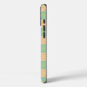 Seamless pattern with geometric floral motifs Case-Mate iPhone hülle (Rückseite / Links)