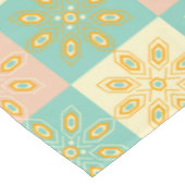 Seamless pattern with geometric floral motifs tischdecke (Schrägansicht)
