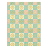 Seamless pattern with geometric floral motifs tischdecke (Vorderseite)