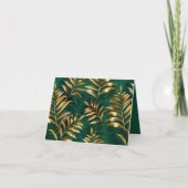 Seamless pattern with golden ferns (Vorderseite)