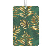 Seamless pattern with golden ferns autolufterfrischer (Rückseite)