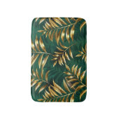 Seamless pattern with golden ferns badematte (Vorderseite Vertikal)