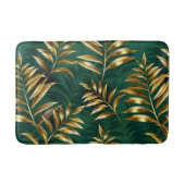 Seamless pattern with golden ferns badematte (Vorderseite)