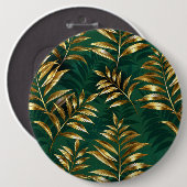 Seamless pattern with golden ferns button (Vorne & Hinten)