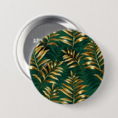 Seamless pattern with golden ferns button (Vorne & Hinten)