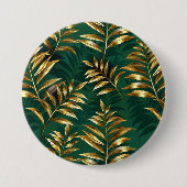Seamless pattern with golden ferns button (Vorderseite)