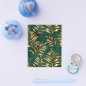 Seamless pattern with golden ferns flyer (Einzeln)