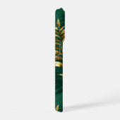 Seamless pattern with golden ferns iPhone hülle (Rechte Seite)