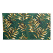 Seamless pattern with golden ferns kissenbezug (Rückseite-Rechts)