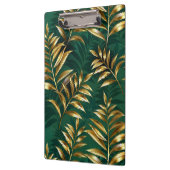 Seamless pattern with golden ferns klemmbrett (Links)
