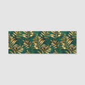 Seamless pattern with golden ferns namensschild (Vorderseite)