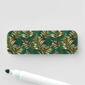 Seamless pattern with golden ferns namensschild (Beispiel)