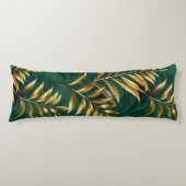 Seamless pattern with golden ferns seitenschläferkissen (Vorderseite)
