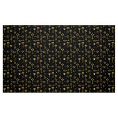 Seamless Pattern with Golden Keys Stoff (Fat Quarter (45,7 x 55,9 cm))