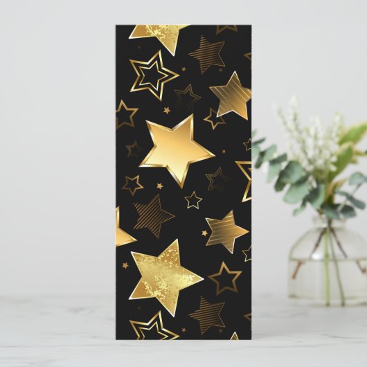 Seamless pattern with Golden Stars Programm (Stehend Vorderseite)