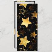Seamless pattern with Golden Stars Programm (Vorne/Hinten)