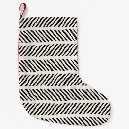 Seamless pattern with hand drawn brush strokes. In Kleiner Weihnachtsstrumpf (Vorderseite)