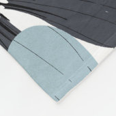 Seamless pattern with hand-drawn delicate flowers. fleecedecke (Ecke)