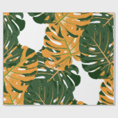 Seamless Pattern with Hawaiian Rainforest. Retro C Geschenkpapier (Flach)
