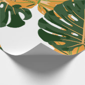 Seamless Pattern with Hawaiian Rainforest. Retro C Geschenkpapier (Ecke)