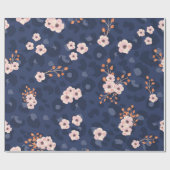 Seamless pattern with leopard skin and pink small geschenkpapier (Flach)