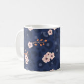 Seamless pattern with leopard skin and pink small kaffeetasse (Vorderseite Links)