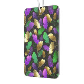 Seamless Pattern with Mardi Gras feathers Autolufterfrischer (Links)