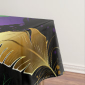 Seamless Pattern with Mardi Gras feathers Tischdecke (Beispiel)