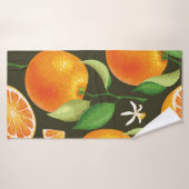 Seamless pattern with orange badehandtuch (Badehandtuch)