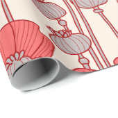 Seamless pattern with poppies.  geschenkpapier (Rolleneckpunkt)