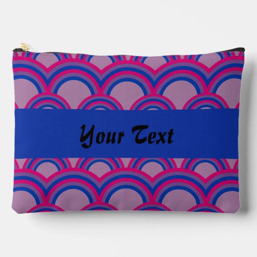 Seamless pattern with rainbows zubehörtasche (Vorderseite)