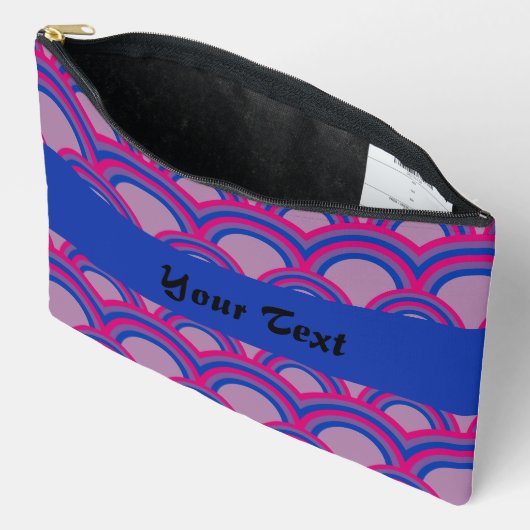 Seamless pattern with rainbows zubehörtasche (Offen)