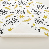Seamless pattern with snowflakes and fir branches. sherpadecke (3/4)