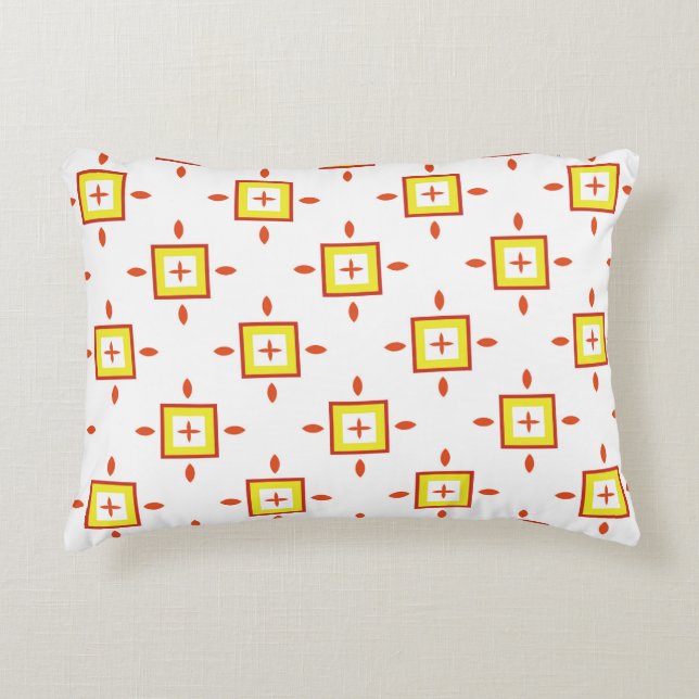 Seamless pattern with squares Abstract background  Dekokissen (Vorderseite)