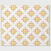 Seamless pattern with squares Abstract background Geschenkpapier (Flach)