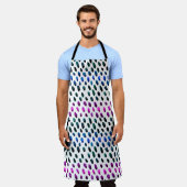 Seamless pattern with the watercolor colorful dots schürze (Getragen)