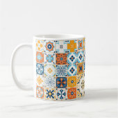 Seamless pattern with with Portuguese tiles. illus Kaffeetasse (Links)